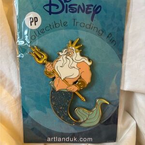 🔱 Rare Disney Artland: King Triton Pre-Production (PP) Pin 🔱